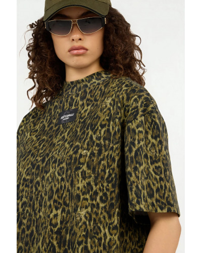 Camiseta estampado de leopardo de Just Cavalli