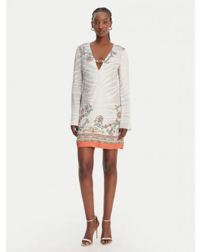 Vestido de Just Cavalli con escote de pico