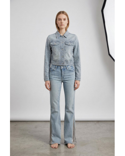 Chaqueta vaquera con strass de Met Jeans
