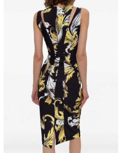 Vestido midi de Versace Jeans Couture