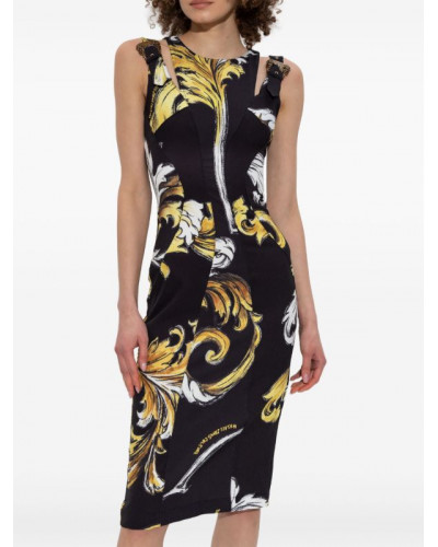 Vestido midi de Versace Jeans Couture