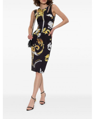Vestido midi de Versace Jeans Couture