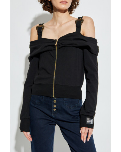 Jersey Versace jeans Couture con detalles de hebillas