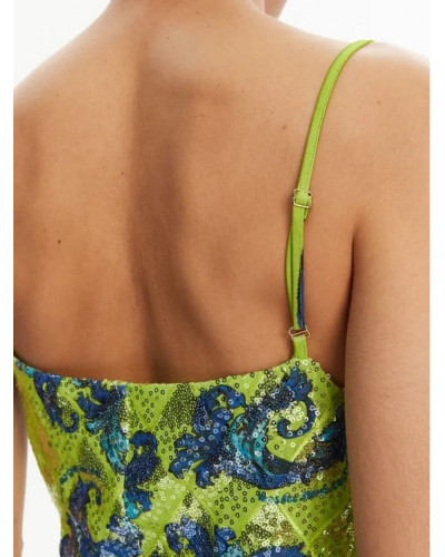 Vestido de Versace Jeans Couture de pailletes