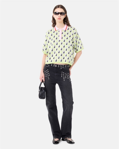 Jersey polo  de Iceberg Jeans con logo