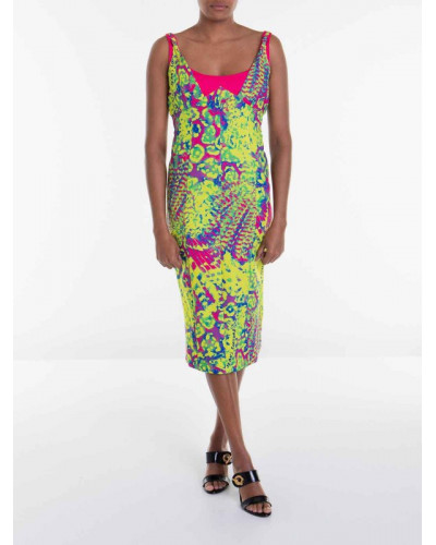 Vestido de Versace Jeans midi estampado