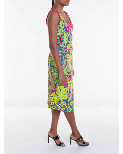 Vestido de Versace Jeans Couture midi estampado