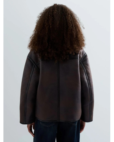 Chaqueta Replay oversize borreguito