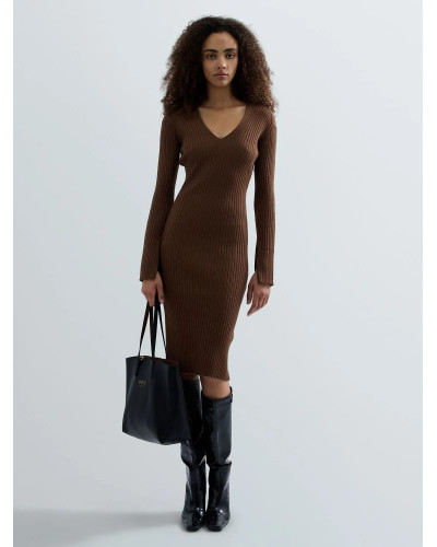 Vestido de  Replay de punto acanalado