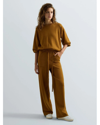 Pantalones de Replay de punto palazzo