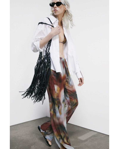 Pantalones de Patrizia Pepe con estampado degraado