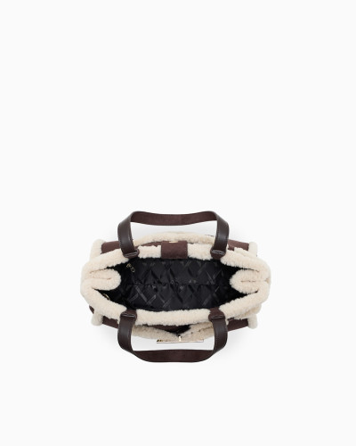 Bolso de Armani Exchange de borreguito