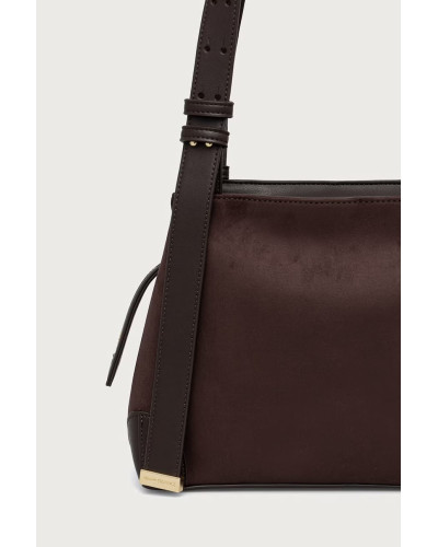 Bolso de mano Armani Exchange con efecto de ante
