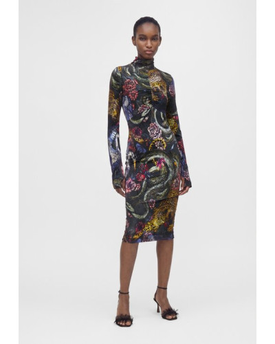 Vestido de Just Cavalli estampado