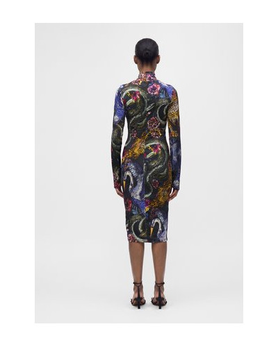 Vestido de Just Cavalli estampado