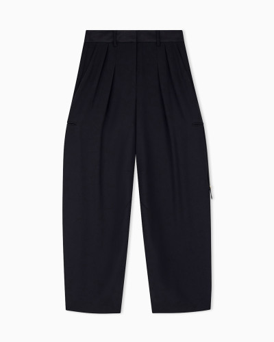 Pantalón de Armani Exchange ancho con pinzas