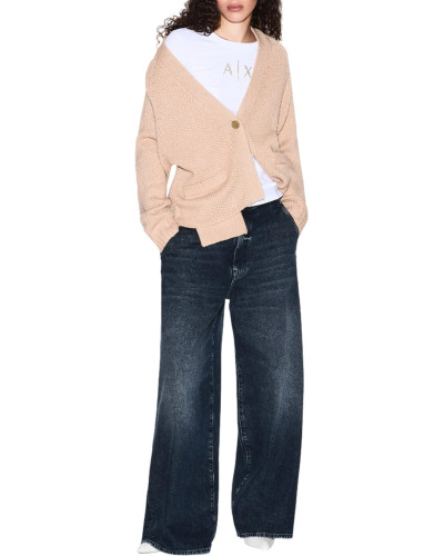 Cárdigan de Armani EXchange de punto oversize