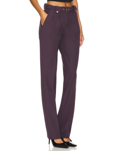 Pantalones de Versace Jeans Couture con detalle hebilla