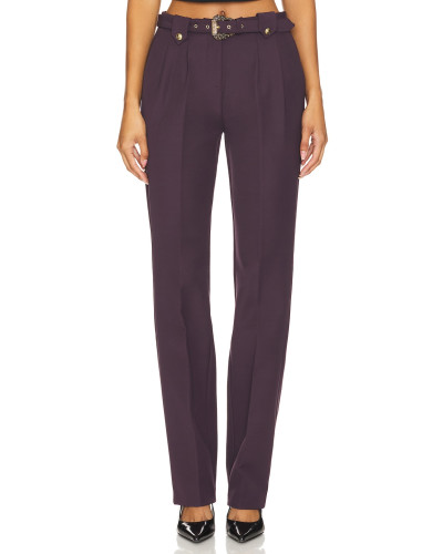 Pantalones de Versace Jeans Couture con detalle hebilla