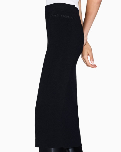 Falda de Armani Exchange de punto