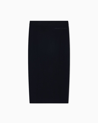Falda de Armani Exchange de punto