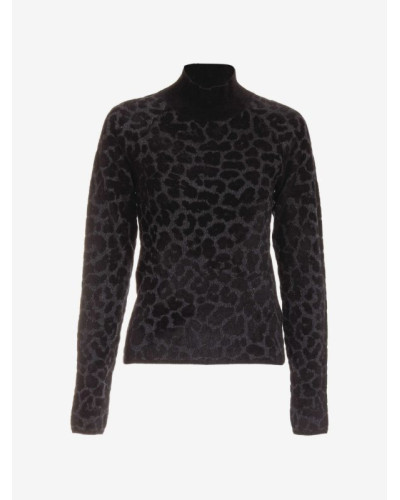 Jersey de Just Cavalli con estampado de leopardo