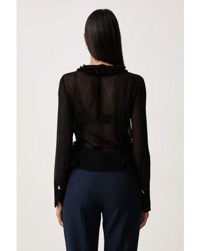 Blusa de Pattrizia Pepe con volantes